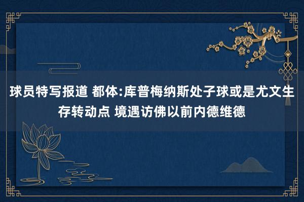 球员特写报道 都体:库普梅纳斯处子球或是尤文生存转动点 境遇访佛以前内德维德