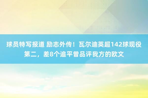 球员特写报道 励志外传！瓦尔迪英超142球现役第二，差8个追平曾品评我方的欧文