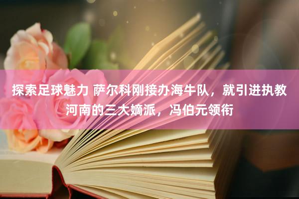 探索足球魅力 萨尔科刚接办海牛队，就引进执教河南的三大嫡派，冯伯元领衔